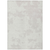 9' X 12' Ivory And Gray Abstract Washable Indoor Outdoor Area Rug