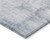 9' X 12' Blue Gray And Ivory Abstract Washable Indoor Outdoor Area Rug - Blue, Gray, Ivory