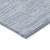 8' X 10' Sky Blue And Denim Blue Striped Washable Indoor Outdoor Area Rug - Sky Blue, Denim Blue