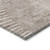 8' X 10' Taupe and Ivory Abstract Washable Non Skid Indoor Outdoor Area Rug
