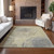 8' X 10' Beige Taupe And Gray Abstract Washable Indoor Outdoor Area Rug - 608219042998