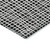 9' X 12' Black Gray And Ivory Striped Washable Indoor Outdoor Area Rug