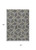 10' X 14' Charcoal And Gold Geometric Washable Indoor Outdoor Area Rug