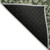 10' X 14' Green Tan And Gray Floral Washable Indoor Outdoor Area Rug