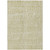 8' X 10' Beige And Tan Striped Washable Indoor Outdoor Area Rug