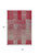 10' X 14' Burgundy Pink And Blush Striped Washable Indoor Outdoor Area Rug