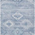 8' X 10' Denim Blue And Sky Blue Southwestern Washable Indoor Outdoor Area Rug - Denim Blue, Sky Blue
