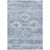 8' X 10' Denim Blue And Sky Blue Southwestern Washable Indoor Outdoor Area Rug - Denim Blue, Sky Blue