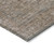 9' X 12' Brown And Beige Abstract Washable Indoor Outdoor Area Rug - Brown, Beige