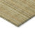 10' X 14' Wheat Gold And Beige Striped Washable Indoor Outdoor Area Rug