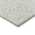 10' X 14' Ivory And Beige Medallion Washable Indoor Outdoor Area Rug