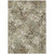 10' X 14' Beige Taupe And Brown Floral Washable Indoor Outdoor Area Rug - Beige, Taupe, Brown
