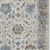 10' X 14' Beige And Blue Floral Washable Indoor Outdoor Area Rug