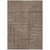 8' X 10' Brown And Ivory Geometric Washable Indoor Outdoor Area Rug Transitional Style - Brown, Ivory Color