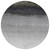 8' Silver And Black Round Ombre Washable Indoor Outdoor Area Rug