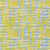 8' X 10' Yellow Denim Blue And Beige Abstract Washable Indoor Outdoor Area Rug