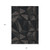 8' X 10' Black Charcoal And Gray Geometric Washable Indoor Outdoor Area Rug