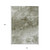 10' X 14' Taupe Beige And Brown Abstract Washable Indoor Outdoor Area Rug