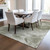 10' X 14' Taupe Beige And Brown Abstract Washable Indoor Outdoor Area Rug