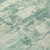 8' Teal Blue Linen And Pale Aqua Round Abstract Washable Indoor Outdoor Area Rug