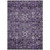 10' X 14' Purple Lilac And Lavender Oriental Washable Indoor Outdoor Area Rug - Purple, Lilac, Lavender