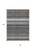 8' X 10' Taupe Beige And Pewter Striped Washable Indoor Outdoor Area Rug