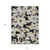 10' X 14' Black Gray And Light Brown Floral Washable Indoor Outdoor Area Rug