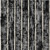 8' X 10' Black Gray And Ivory Striped Washable Indoor Outdoor Area Rug