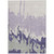 8' X 10' Purple And Ivory Abstract Washable Indoor Outdoor Area Rug - Purple, Ivory
