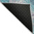 9' X 12' Teal Blue Gray And Ivory Abstract Washable Indoor Outdoor Area Rug - Teal Blue, Gray, Ivory