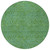 8' Green And Blue Round Abstract Washable Indoor Outdoor Area Rug