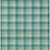 10' X 14' Blue And Green Plaid Washable Indoor Outdoor Area Rug