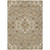 10' X 14' Taupe Copper And Beige Medallion Washable Indoor Outdoor Area Rug