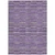 10' X 14' Purple And Lavender Striped Washable Indoor Outdoor Area Rug