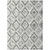 9' X 12' Gray And Ivory Geometric Washable Indoor Outdoor Area Rug - 608219310158