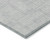 8' X 10' Silver And Ivory Geometric Washable Indoor Outdoor Area Rug - Silver, Ivory