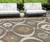 10' X 14' Brown Beige And Taupe Medallion Washable Indoor Outdoor Area Rug