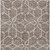 9' X 12' Taupe And Ivory Geometric Washable Indoor Outdoor Area Rug Modern Style - Taupe, Ivory Color