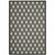 6' X 9' Beige Geometric Stain Resistant Indoor Outdoor Area Rug - 606114580539