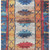 10' X 14' Navy Blue And Copper Tribal Washable Indoor Outdoor Area Rug