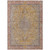 10' X 14' Gold And Peach Medallion Washable Indoor Outdoor Area Rug