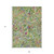 9' X 12' Fern Green And Artichoke Green Paisley Washable Indoor Outdoor Area Rug