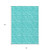 8' X 10' Turquoise Geometric Washable Non Skid Indoor Outdoor Area Rug