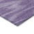 9' X 12' Purple And Ivory Abstract Washable Indoor Outdoor Area Rug Transitional Style - Purple, Ivory Color