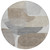 8' Taupe And Gray Round Abstract Washable Indoor Outdoor Area Rug - 880016802344