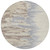 8' Beige Brown And Gray Round Abstract Washable Indoor Outdoor Area Rug Transitional Style - Beige, Brown, Gray Color