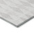 10' X 14' Gray Geometric Washable Non Skid Indoor Outdoor Area Rug Transitional Style - Gray Color