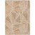 8' X 10' Terra Cotta Beige And Salmon Geometric Washable Indoor Outdoor Area Rug