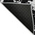 10' X 14' Black And Ivory Abstract Washable Indoor Outdoor Area Rug Transitional Style - Black, Ivory Color