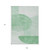 9' X 12' Green And Mint Green Geometric Washable Indoor Outdoor Area Rug